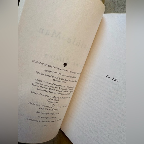 The Invisible Man by Ralph Ellison - Picture 3 of 4